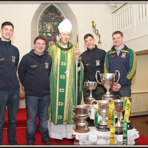 Bishop Denis visits Two Mile House Parish 23rd February 2014