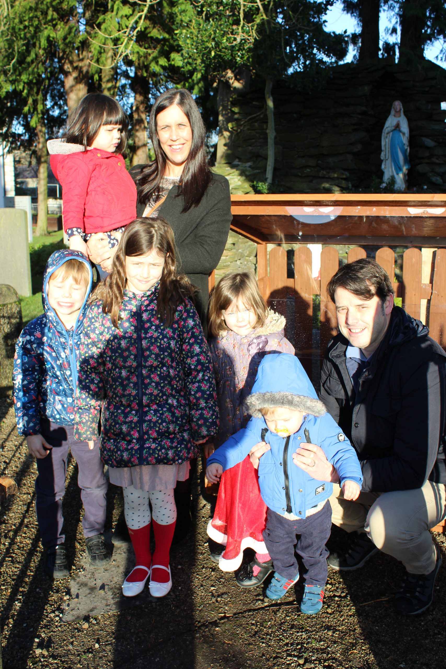 The Blessing of the Crib in the Church Grounds Naas, Sallins & Two