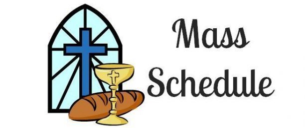Current Mass Schedule