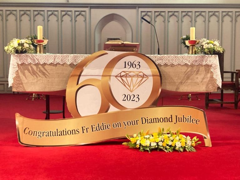 Fr. Eddie's Diamond Jubilee Mass
