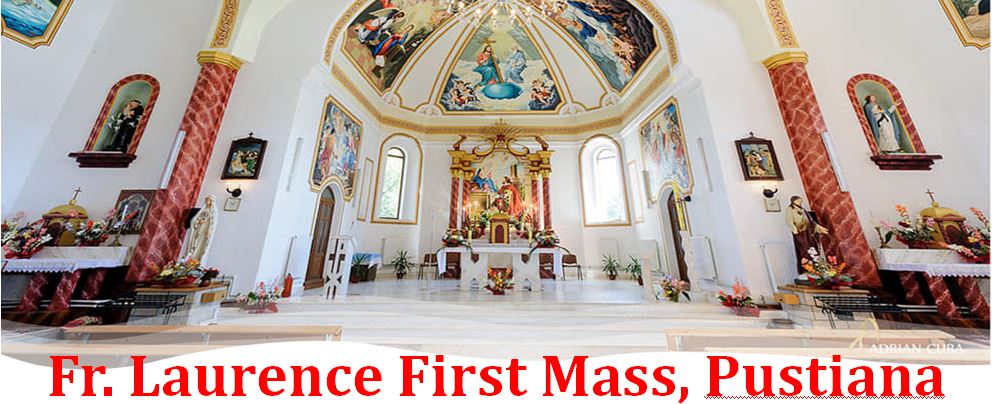 Fr. Laurence's First Mass
